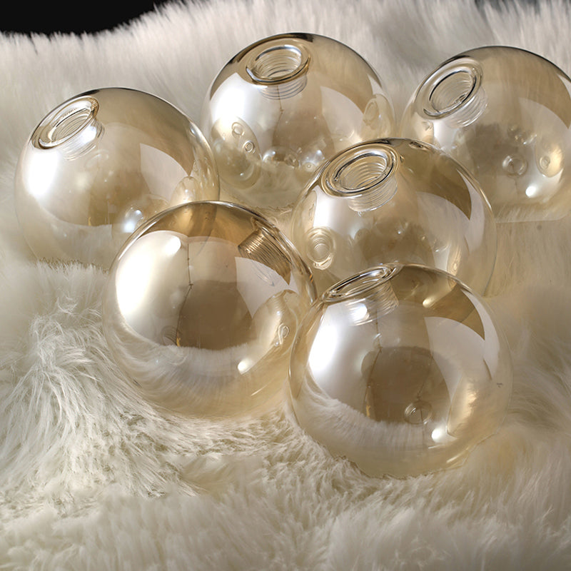 Globe Island Lighting Fixtures Modern Glass Pendant Lighting