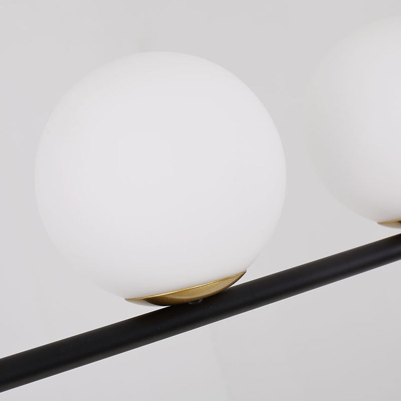 Contemporary Style Spherical Shape Island Lighting Glass Island Lighting Fixtures