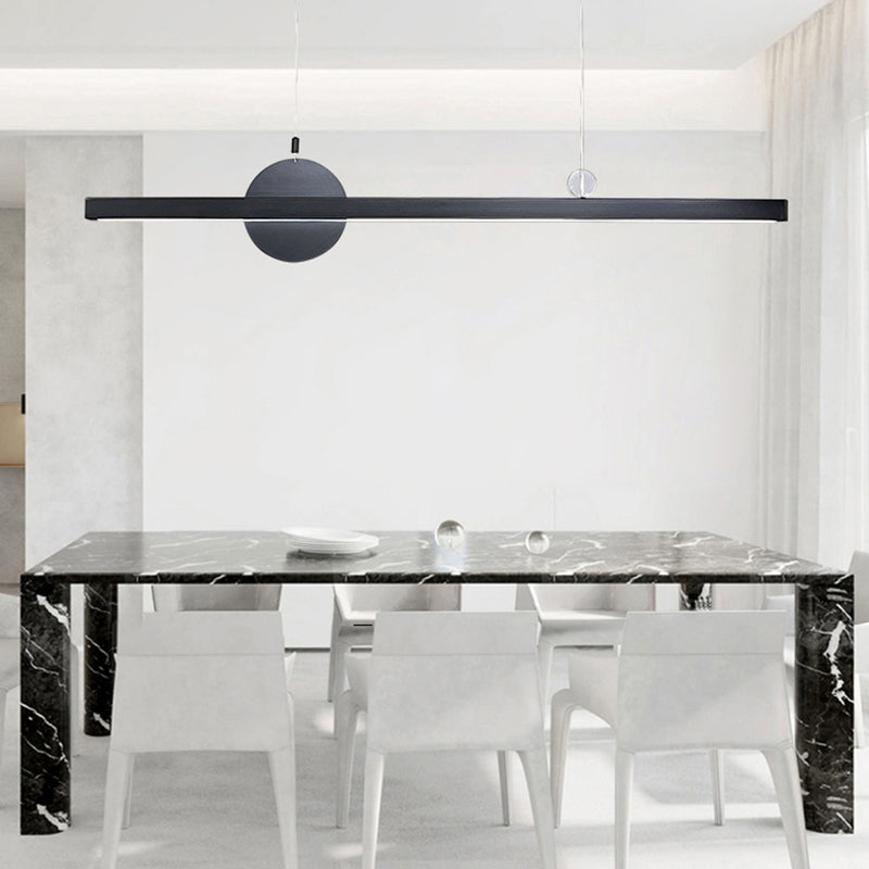 1 luminaire de l'île géométrique légère