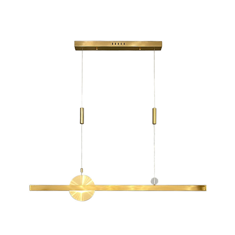 1 luminaire de l'île géométrique légère