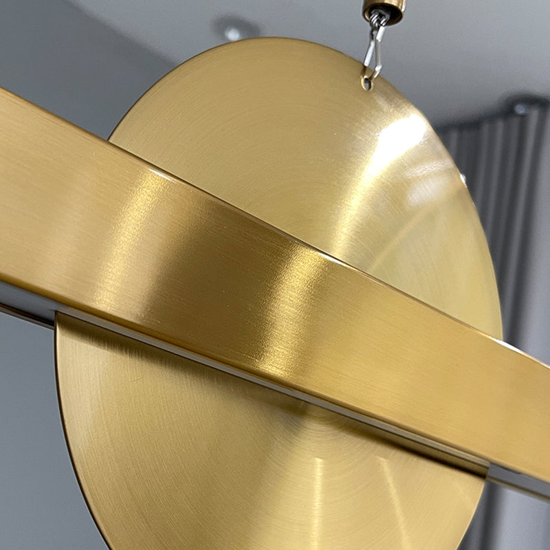 1 luminaire de l'île géométrique légère