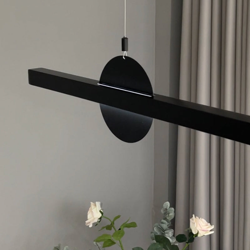 1 luminaire de l'île géométrique légère