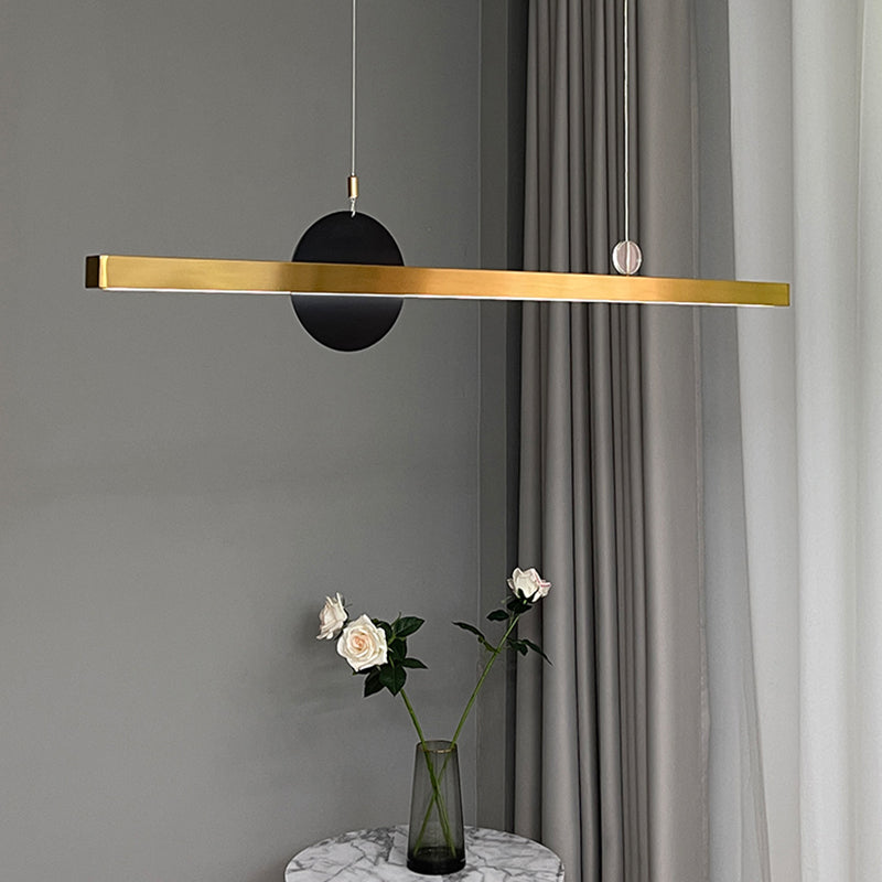 1 luminaire de l'île géométrique légère