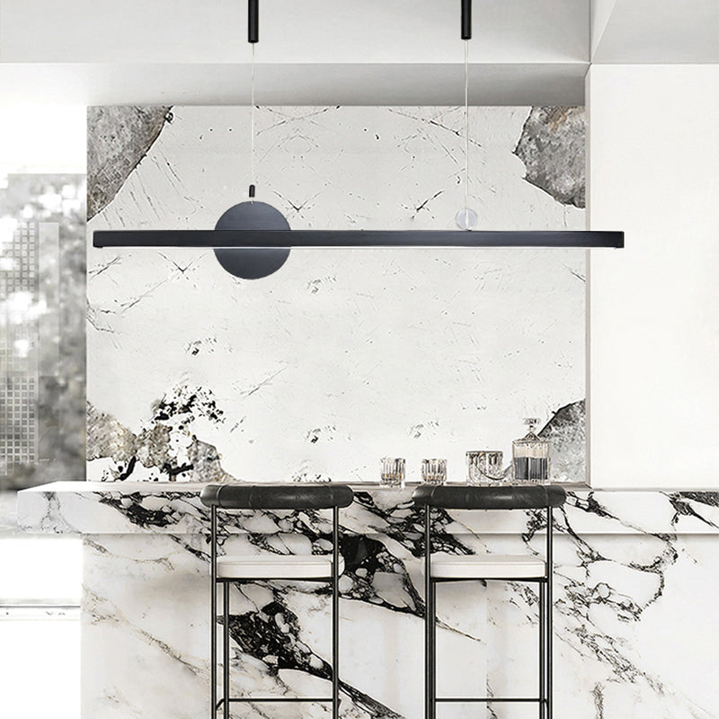 1 luminaire de l'île géométrique légère