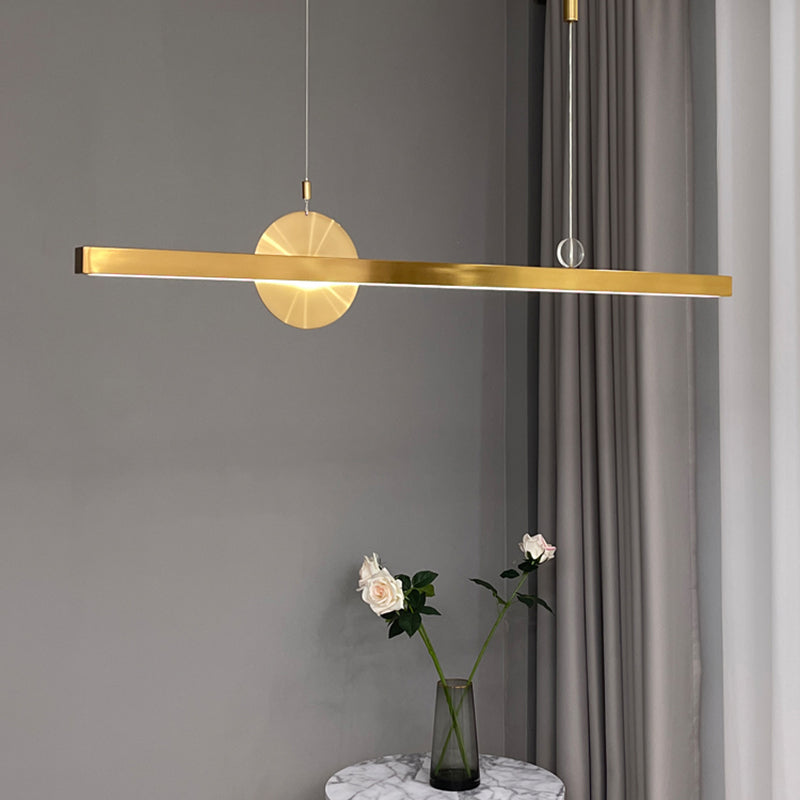 1 luminaire de l'île géométrique légère