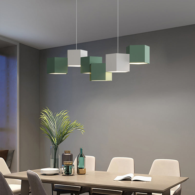 Geometría de estilo moderno Shape Lights Island Lights 6 Light Island Lighting