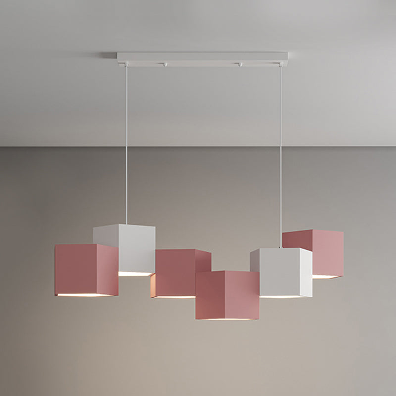 Geometría de estilo moderno Shape Lights Island Lights 6 Light Island Lighting
