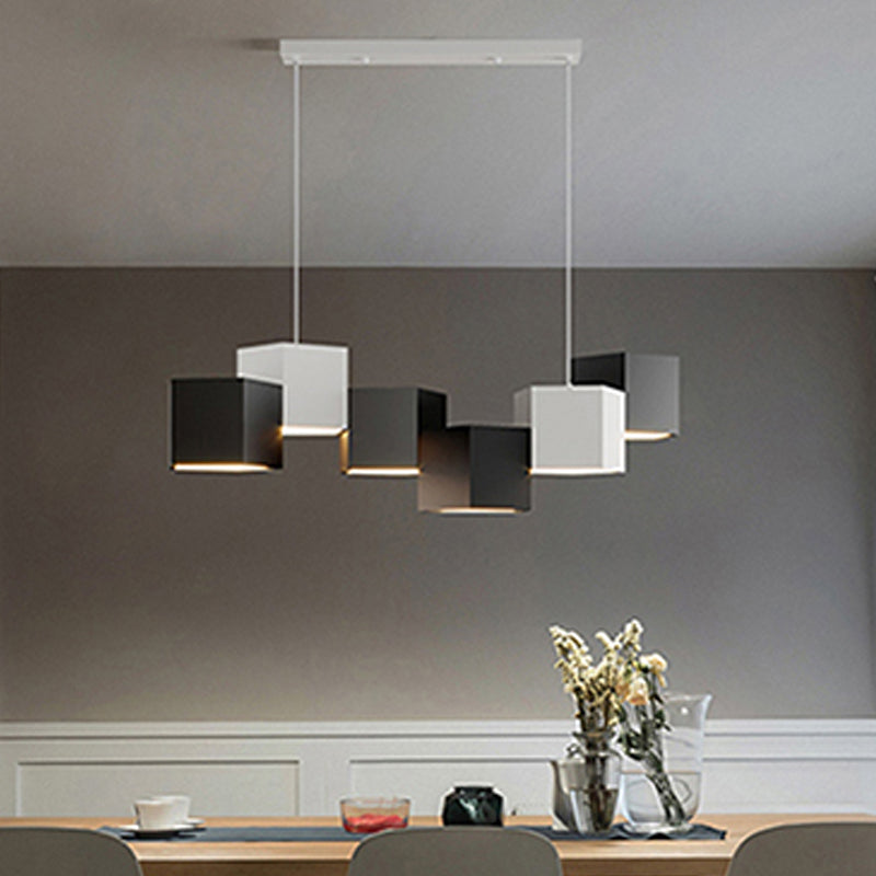 Geometría de estilo moderno Shape Lights Island Lights 6 Light Island Lighting