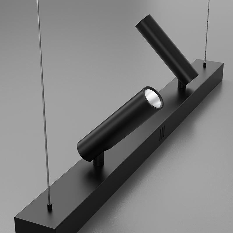 5 lumières de l'île géométrique légère idées d'éclairage de l'île métallique contemporaine