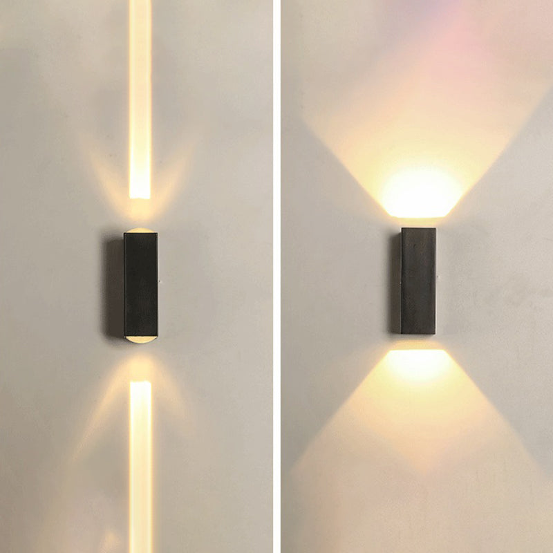 Moderner Stil Geometrischer LED-Wandlampen Metall Multi-Licht-Wandbeleuchtungsideen