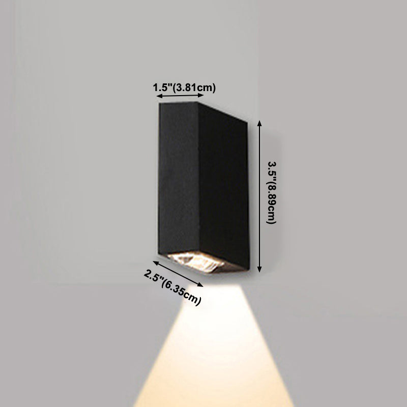 Moderner Stil Geometrischer LED-Wandlampen Metall Multi-Licht-Wandbeleuchtungsideen