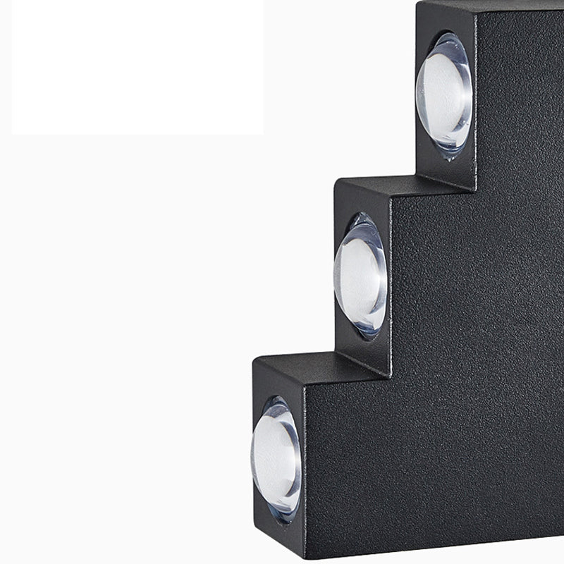 Multi-Light Fold Wall Sconce Lights Contemporary Style Metal Wall Washer Sconce