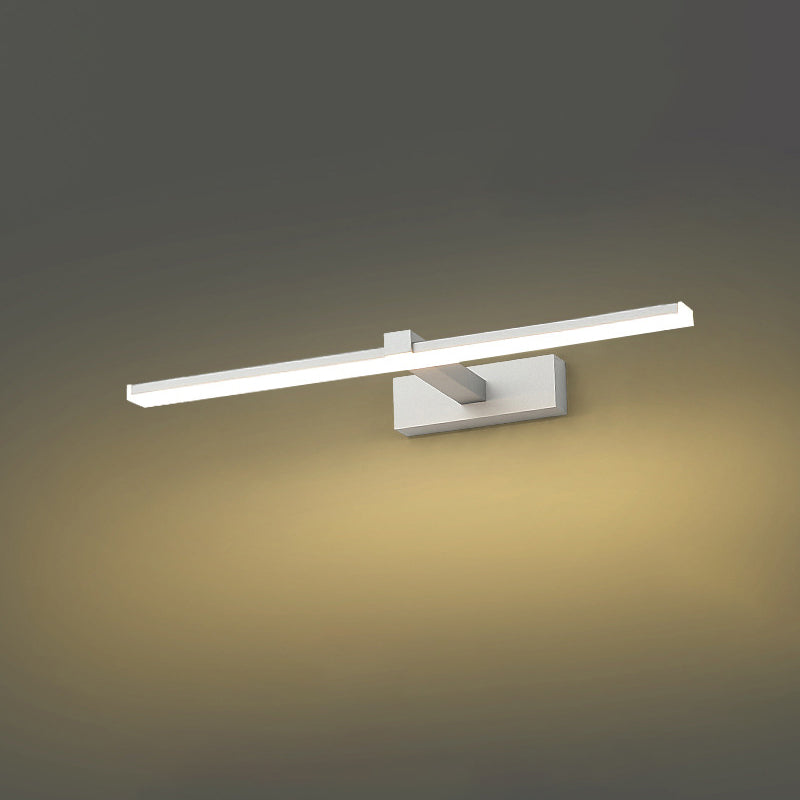 Metall lineare Schattenwandbeleuchtung moderner Stil 1-Lichtspiegel Wandhalterung Leuchte Leuchte