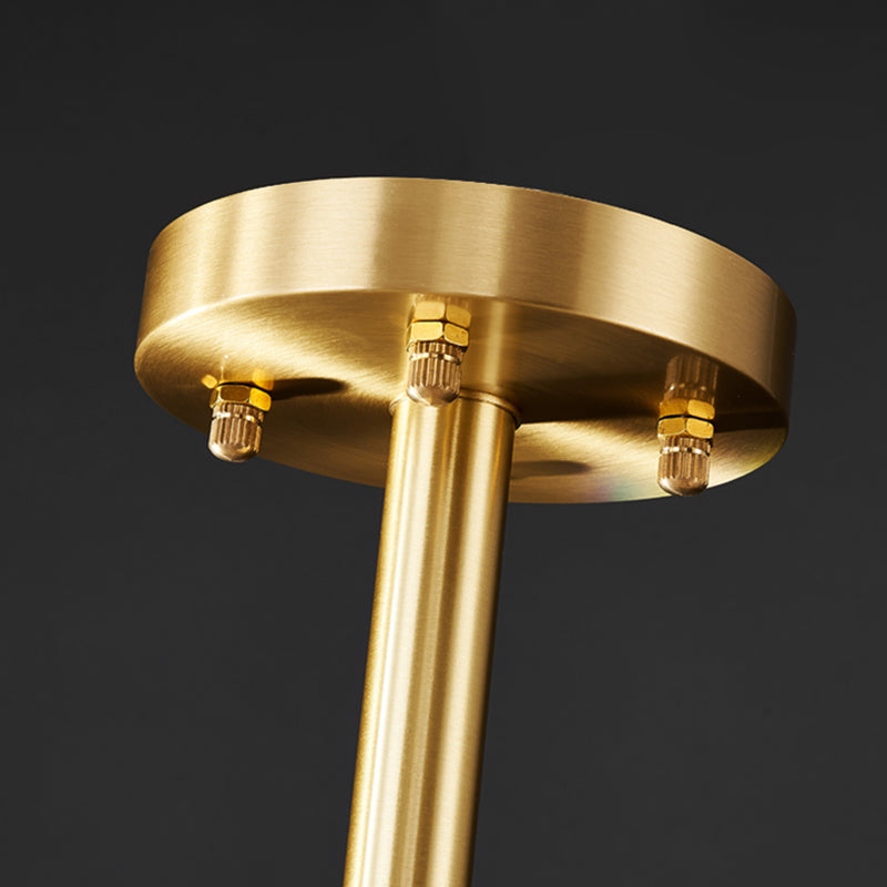 Contemporary Luxury Pendant Light Crystal Geometric Chandelier for Living Room