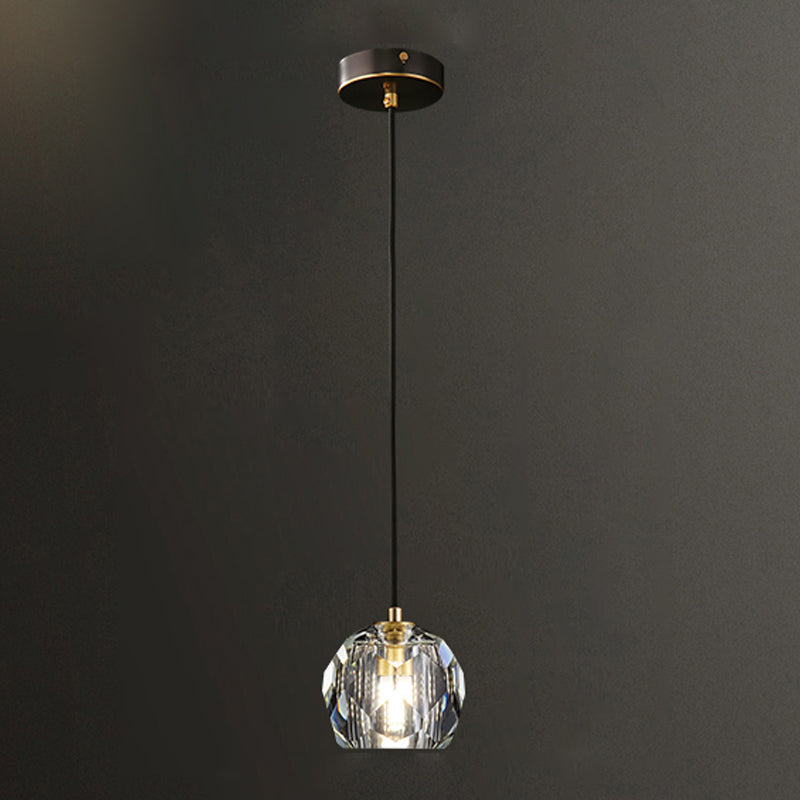 Crystal Globe Hanging Lampe in Modern Artistic Style Pendant Pendant Light for Dining Room