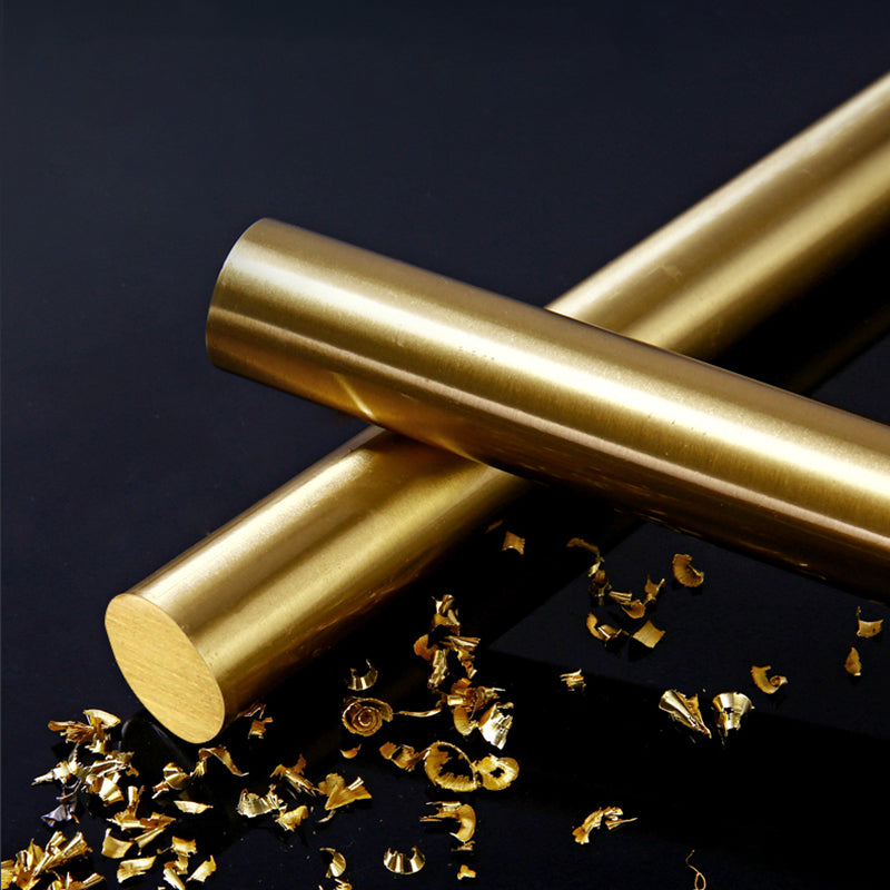 Lampada sospesa interna creativa moderna Copper cilindrico a sospensione con tonalità cristallina