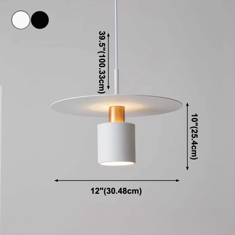Moderne creatieve single hanger licht smeedijzeren hangende lamp voor eetkamer