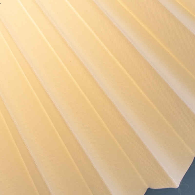 Livre de suspension effilée lustre en bois de noyer vintage avec ombre de tissu pour chambre à coucher