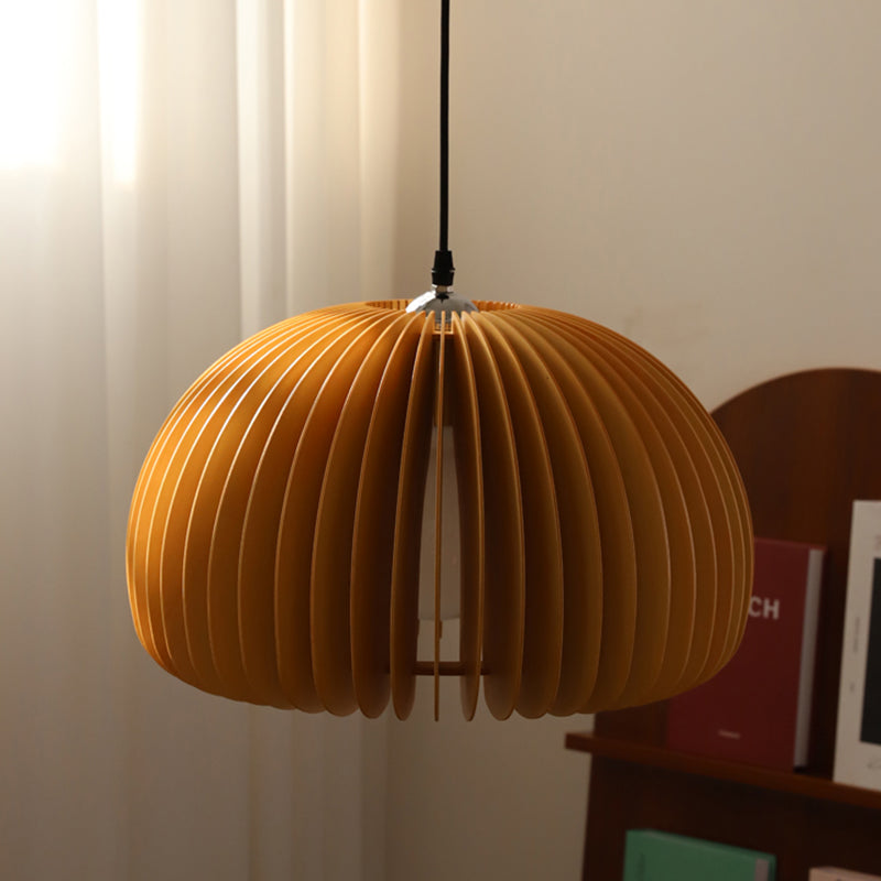 Lumo a sospensione a sospensione a 1 luce Modern Stile moderno a forma di zucca lampada sospesa