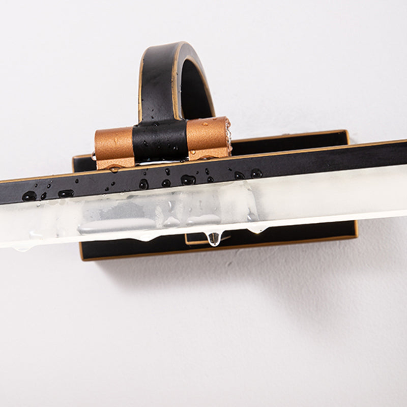 Specchio per trucco a LED leggero in stile moderno bagno per bagno a specchio lampada lampada