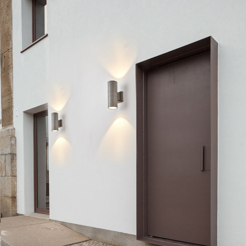 Cilinder SCONCE LICHTEN HEEFTE HODEPASTREPORAIRE STYLE METAL WALL Monteerde lichten