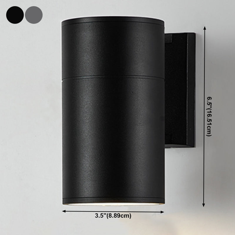 Cilinder SCONCE LICHTEN HEEFTE HODEPASTREPORAIRE STYLE METAL WALL Monteerde lichten