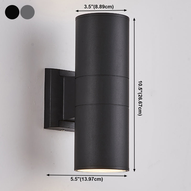 Cilinder SCONCE LICHTEN HEEFTE HODEPASTREPORAIRE STYLE METAL WALL Monteerde lichten