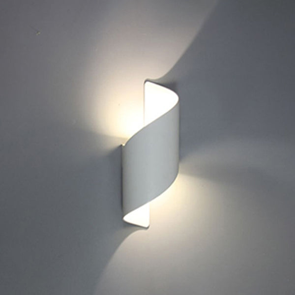 2-Light Wrapped Wall Sconce Lights Contemporary Style Metal Wall Mounted Lights