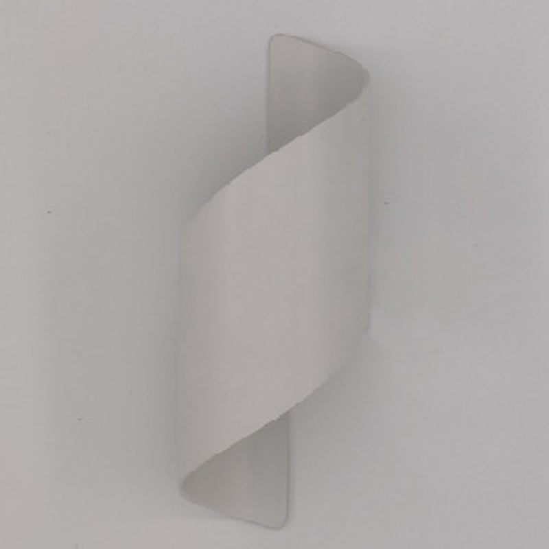 Luces de pared de pared envuelta en 2 luces luces de pared de metal de estilo contemporáneo