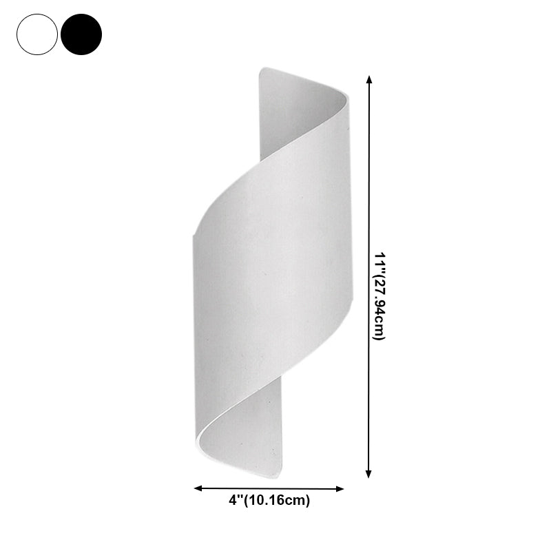 2-Light Wrapped Wall Sconce Lights Contemporary Style Metal Wall Mounted Lights