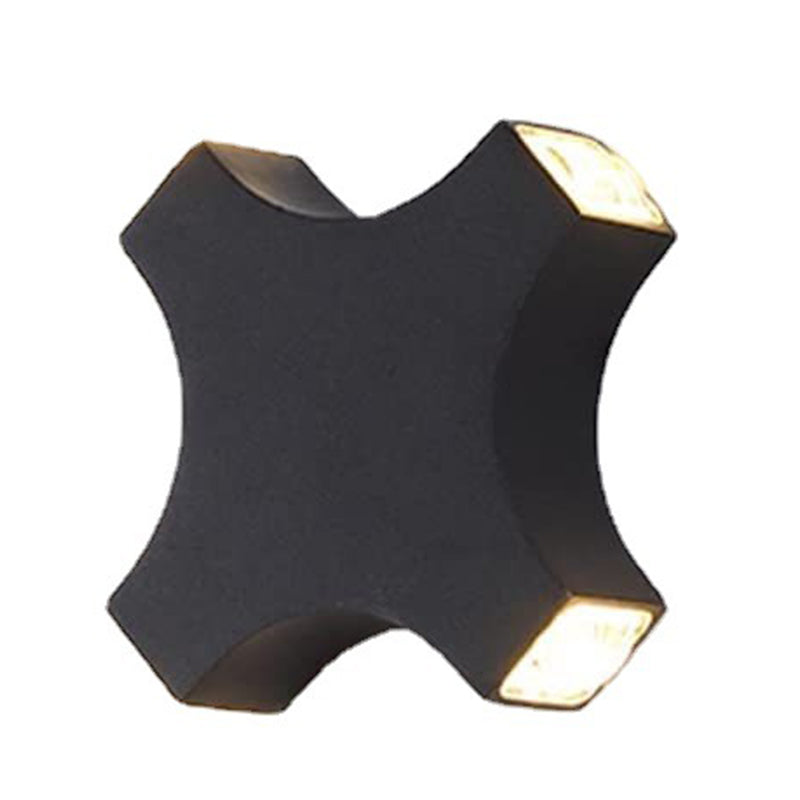 Multi-Light Geometric Wall Sconce Lights Contemporary Style Metal Wall Mounted Lights
