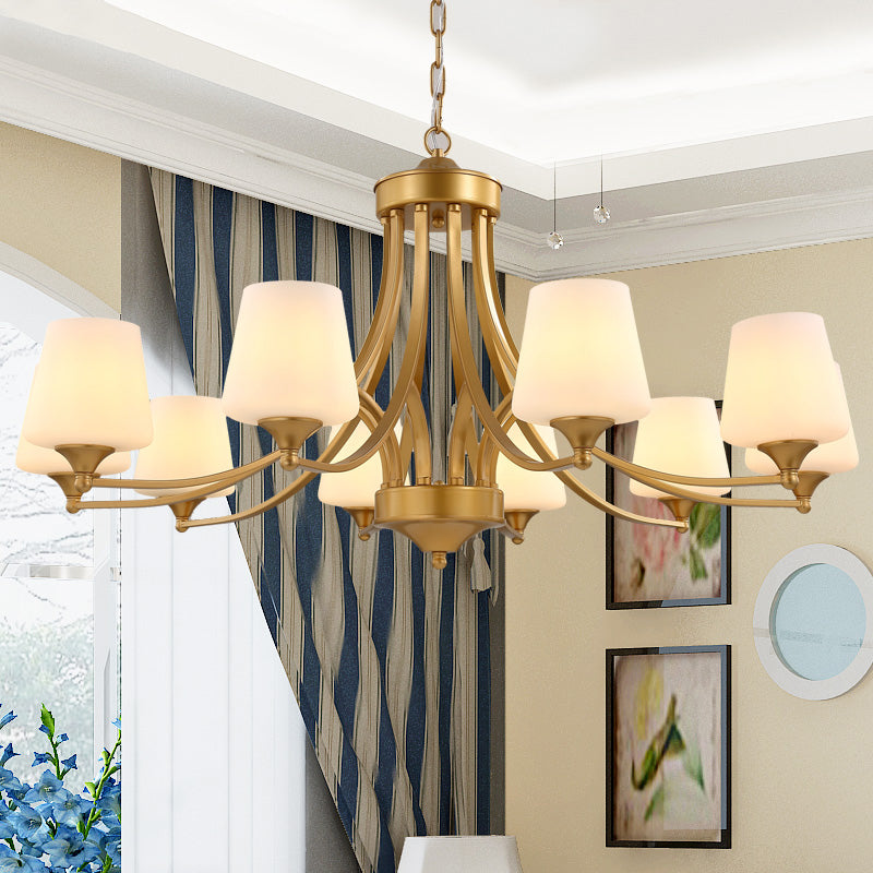 American Style Geometric Chandeliers Chandelier Lighting Fixtures Glass Pendant Lighting