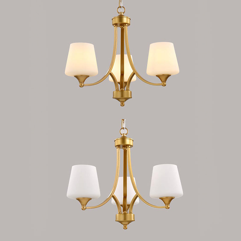 American Style Geometric Chandeliers Chandelier Lighting Fixtures Glass Pendant Lighting