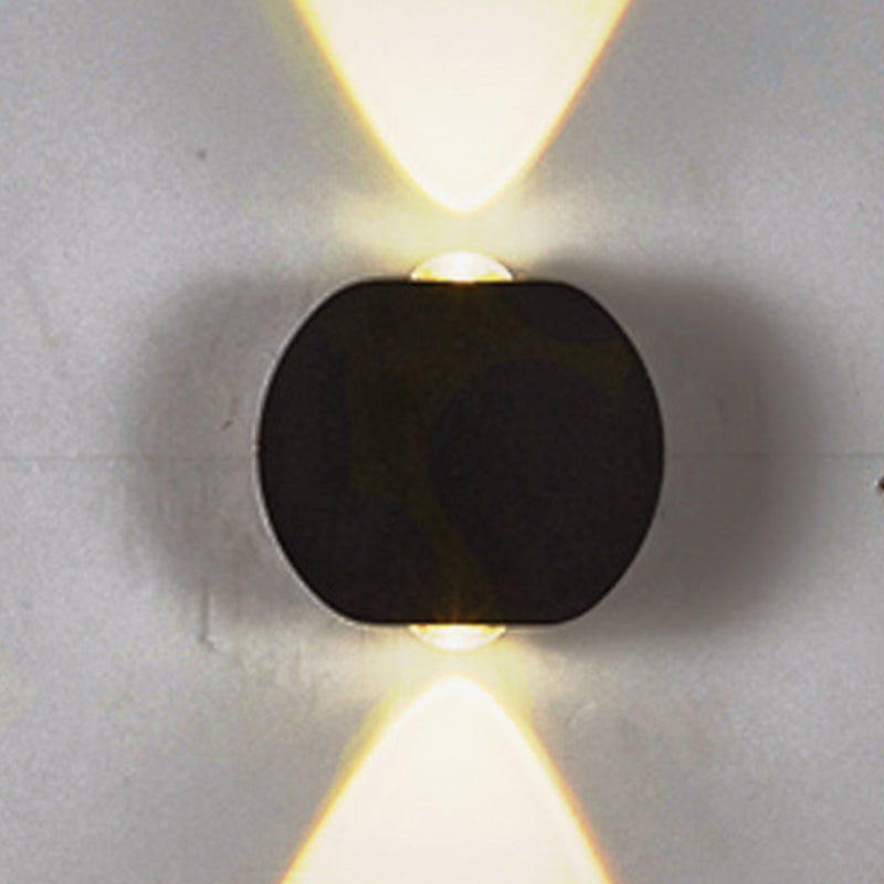 Multi-Licht geometrische Wandleuchten zeitgenössischer Metall-Wandwaschanlager