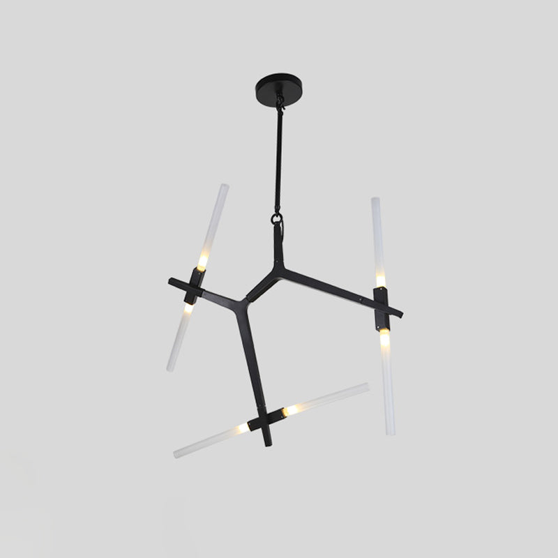 Postmodern Metal Chandelier Branch Shape Chandelier Pendant Lamps for Living Room