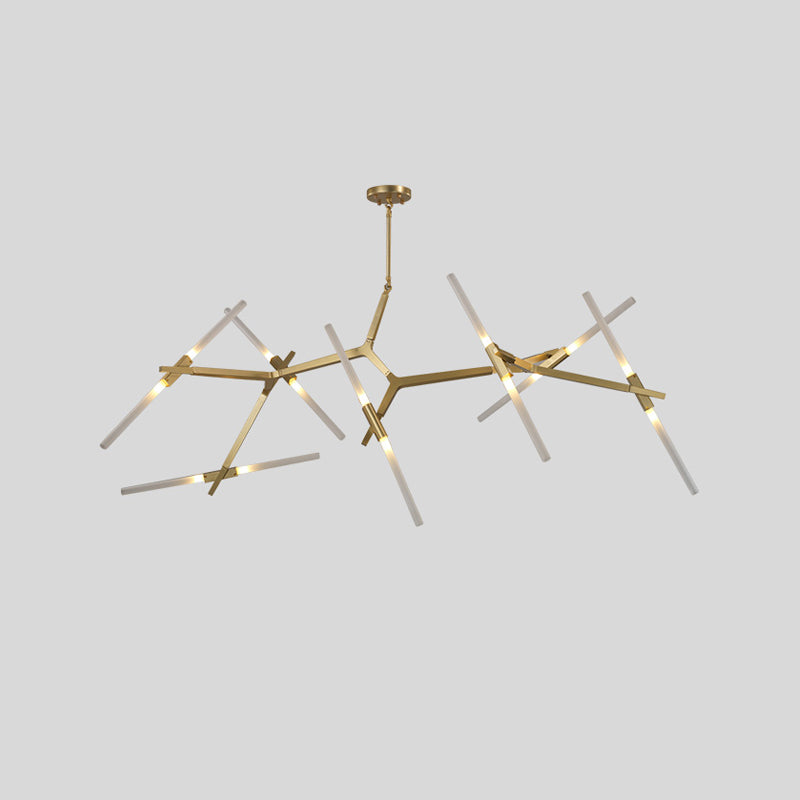 Postmodern Metal Chandelier Branch Shape Chandelier Pendant Lamps for Living Room