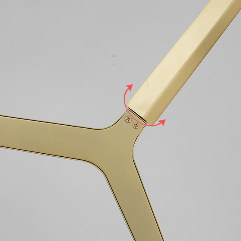 Postmodern Metal Chandelier Branch Shape Chandelier Pendant Lamps for Living Room