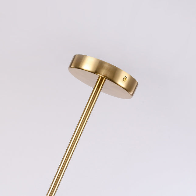 Nordic Style Metal Chandelier Geometric Shape Chandelier Pendant Lamps for Living Room