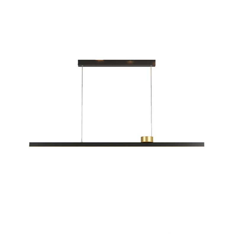 Dining Room LED Island Light Modern Style Kitchen Bar Rectangle Pendant Lamp