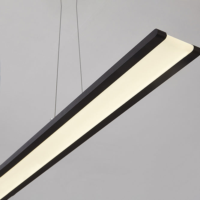 Rectangle Dining Room Island Light Nordic LED Dining Pendant Lamp for Kitchen