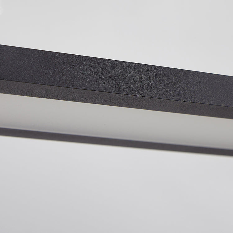 Rectangle Dining Room Island Light Nordic LED Dining Pendant Lamp for Kitchen