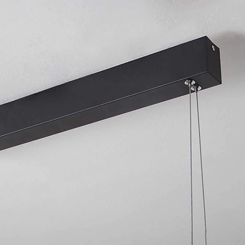 Rectangle Dining Room Island Light Nordic LED Dining Pendant Lamp for Kitchen