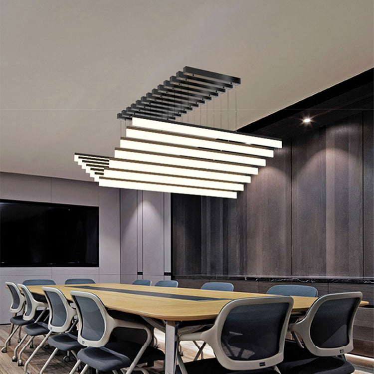 Nordic Simple Dining Room Island Lamp Kitchen LED Dining Pendant Lamp