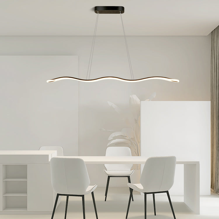 Modern de comedor de estilo Lámparas de lámparas de la isla de la isla de iluminación LED para cocina