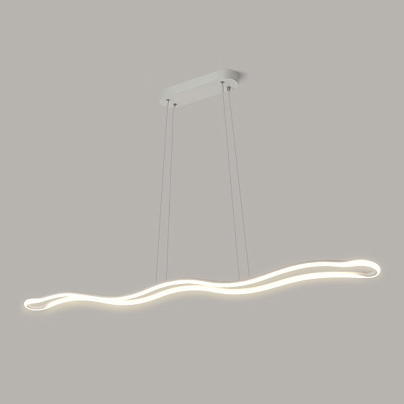 Modern de comedor de estilo Lámparas de lámparas de la isla de la isla de iluminación LED para cocina