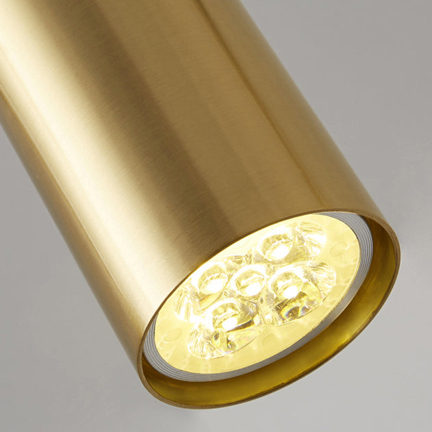 Lámpara de comedor de cocina de mesa de comedor simple nórdica en oro