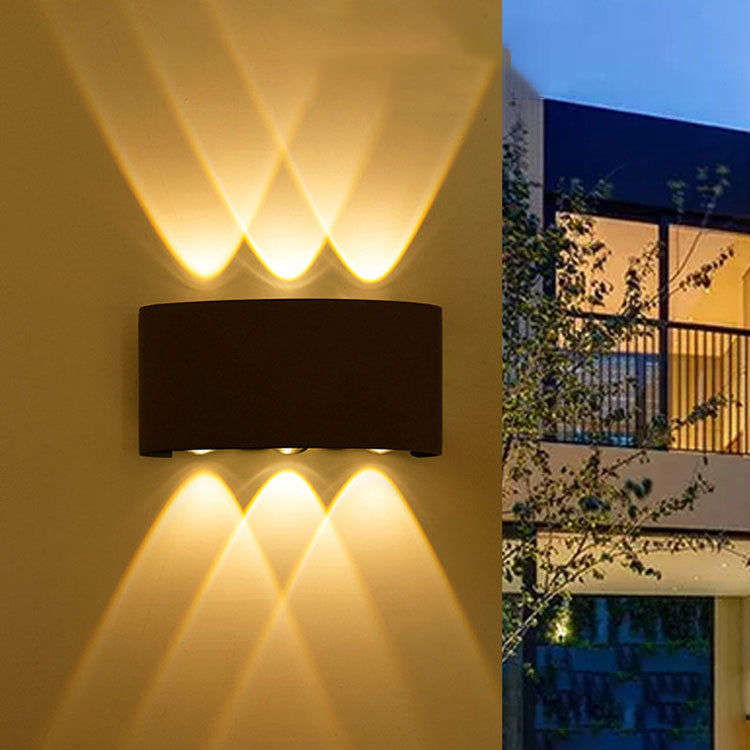 Hedendaags minimalisme Wandlicht aluminium waterdichte corridor gang sconce lamp