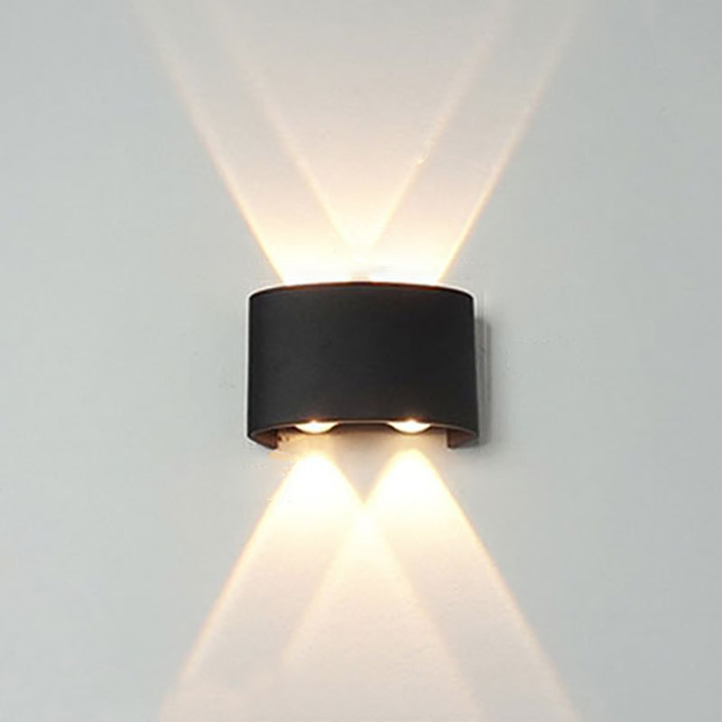 Hedendaags minimalisme Wandlicht aluminium waterdichte corridor gang sconce lamp