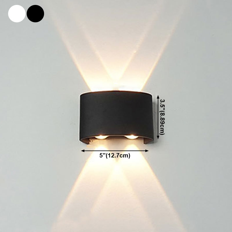 Hedendaags minimalisme Wandlicht aluminium waterdichte corridor gang sconce lamp