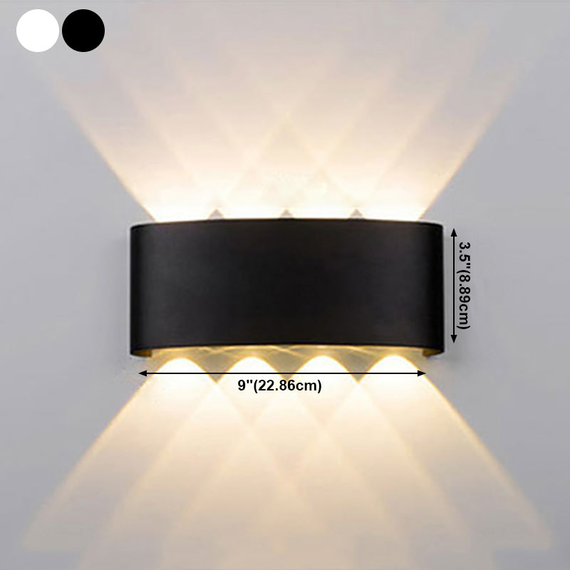 Hedendaags minimalisme Wandlicht aluminium waterdichte corridor gang sconce lamp